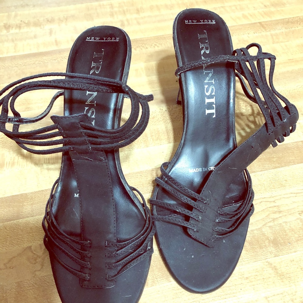 Strappy heels